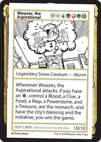 Wowzer, the Aspirational, Mystery Booster 2 Playtest Cards #564055