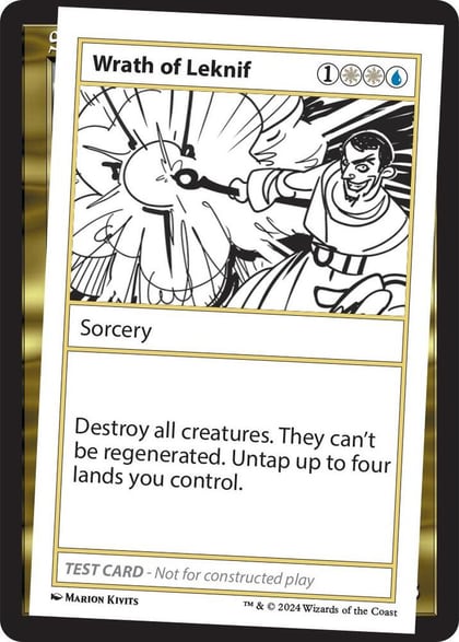 Wrath of Leknif, Mystery Booster 2 Playtest Cards #564056