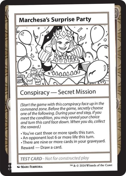 Marchesa's Surprise Party, Mystery Booster 2 Playtest Cards #564058