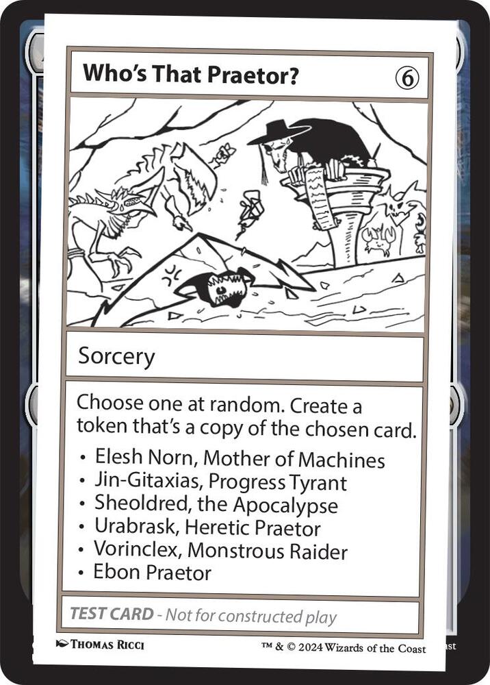 Who's That Praetor?, Mystery Booster 2 Playtest Cards #564061