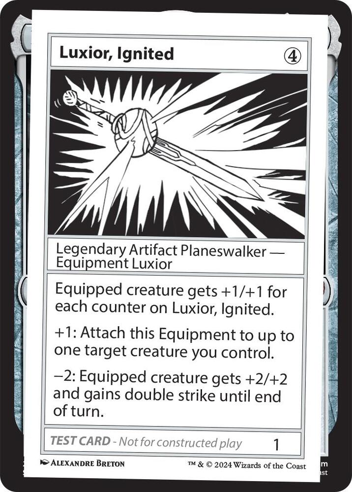Luxior, Ignited, Mystery Booster 2 Playtest Cards #564062
