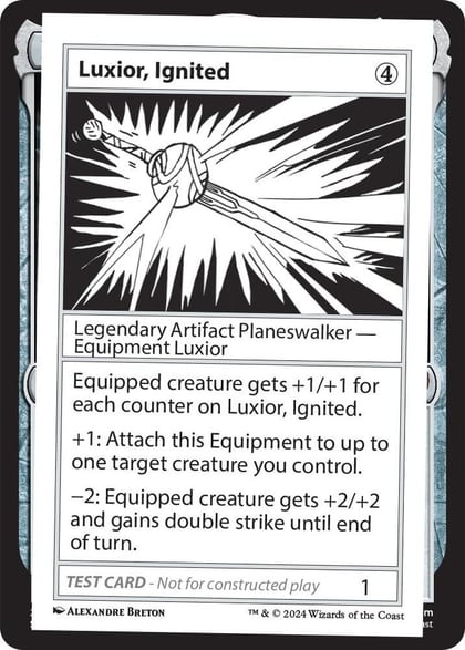 Luxior, Ignited, Mystery Booster 2 Playtest Cards #564062