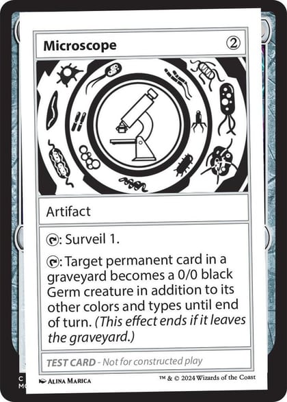 Microscope, Mystery Booster 2 Playtest Cards #564063
