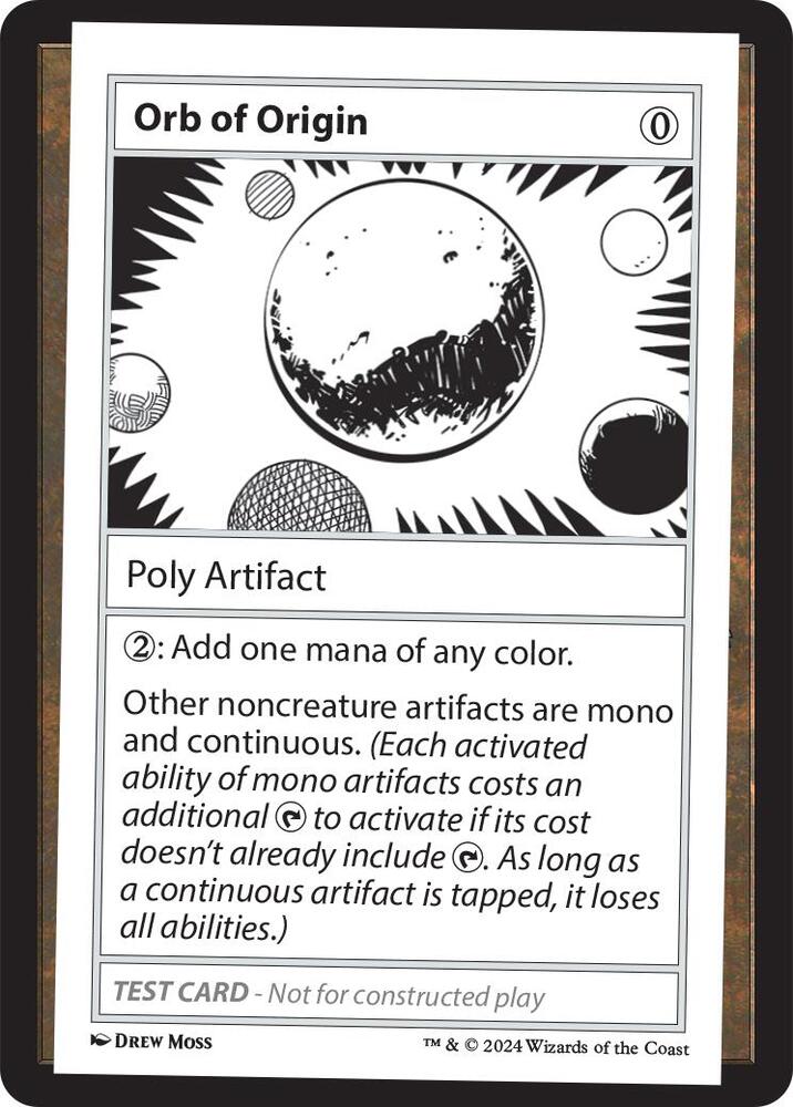 Orb of Origin, Mystery Booster 2 Playtest Cards #564064