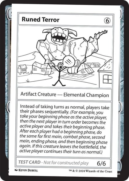 Runed Terror, Mystery Booster 2 Playtest Cards #564065