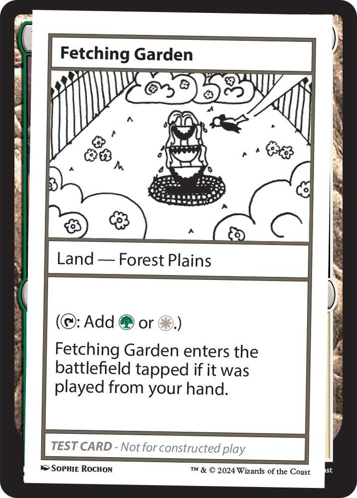 Fetching Garden, Mystery Booster 2 Playtest Cards #564066