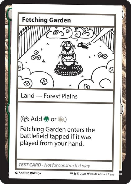 Fetching Garden, Mystery Booster 2 Playtest Cards #564066