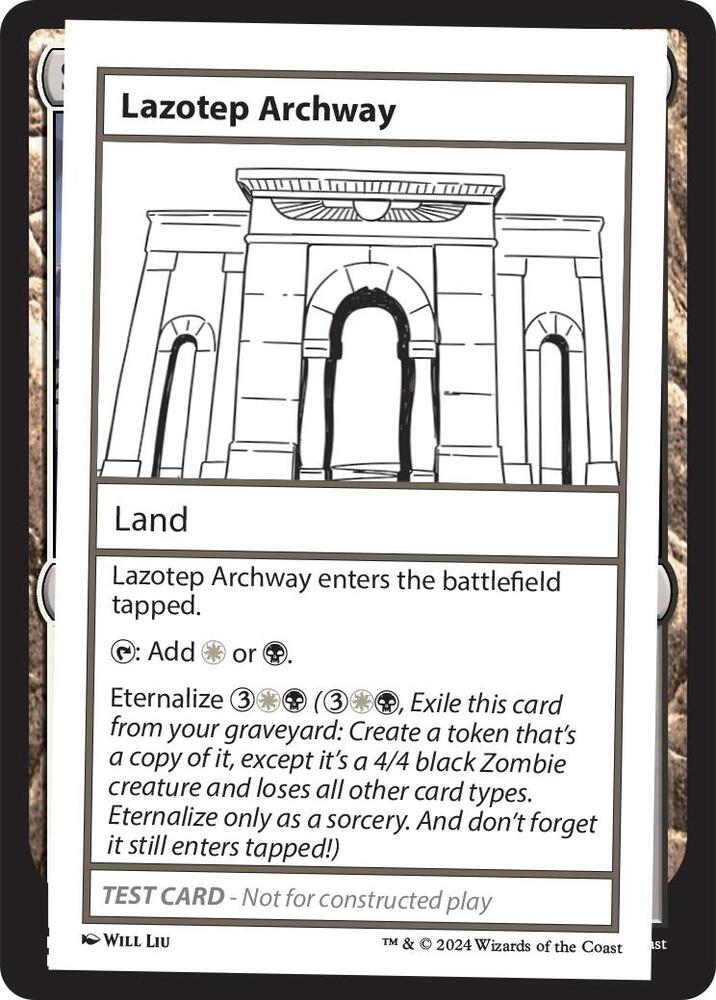 Lazotep Archway, Mystery Booster 2 Playtest Cards #564067