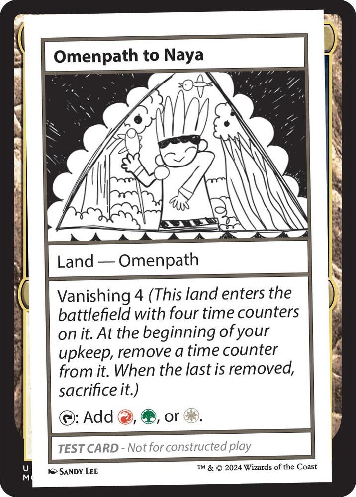Omenpath to Naya, Mystery Booster 2 Playtest Cards #564070