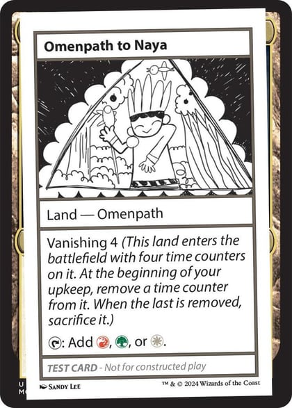 Omenpath to Naya, Mystery Booster 2 Playtest Cards #564070