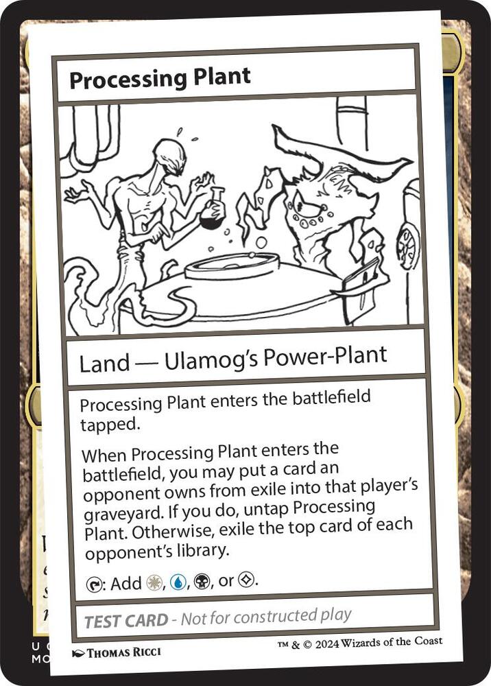 Processing Plant, Mystery Booster 2 Playtest Cards #564071