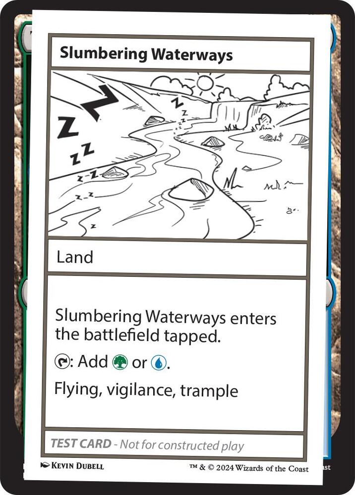 Slumbering Waterways, Mystery Booster 2 Playtest Cards #564072