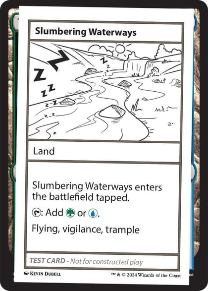 Slumbering Waterways, Mystery Booster 2 Playtest Cards #564072