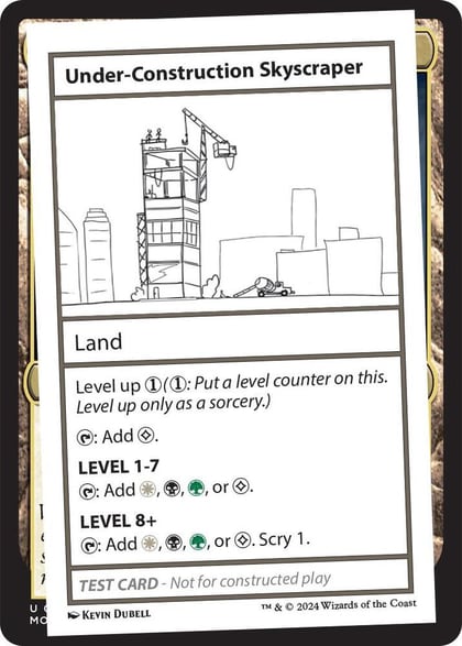 Under-Construction Skyscraper, Mystery Booster 2 Playtest Cards #564075