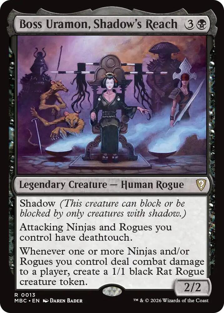 Boss Uramon, Shadow's Reach, Mystery Booster Commander Edition 13