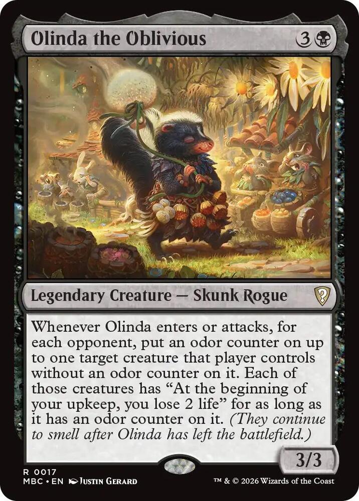 Olinda the Oblivious, Mystery Booster Commander Edition 17
