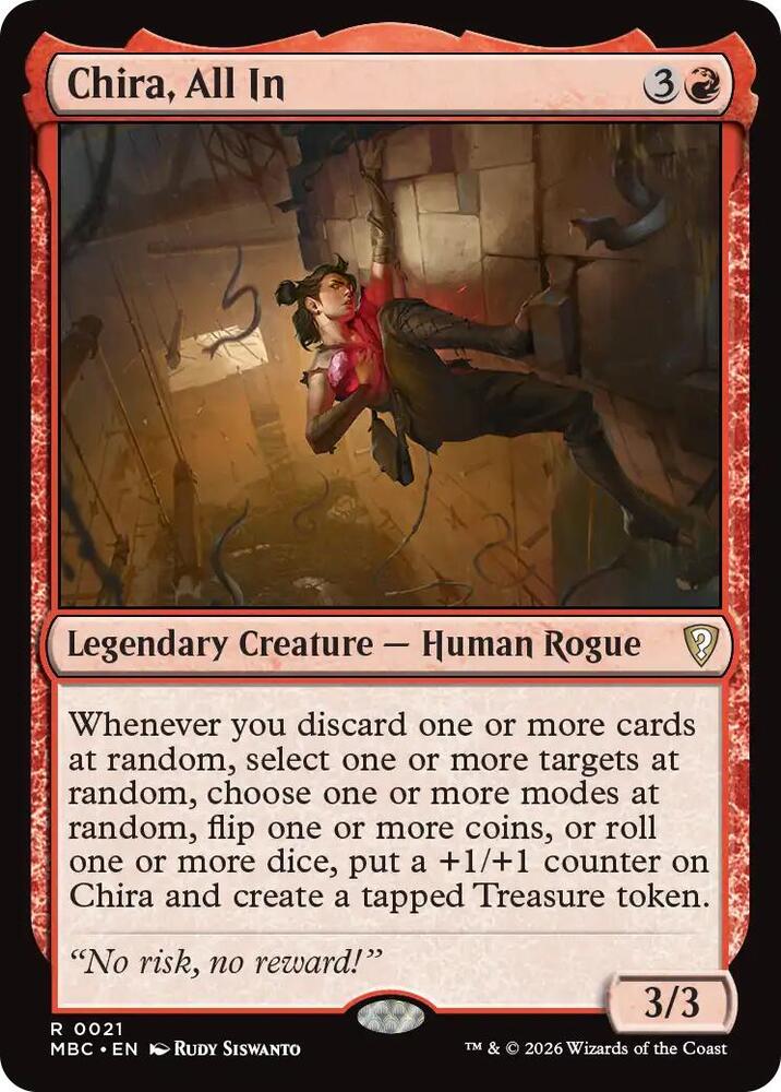 Chira, All In, Mystery Booster Commander Edition 21