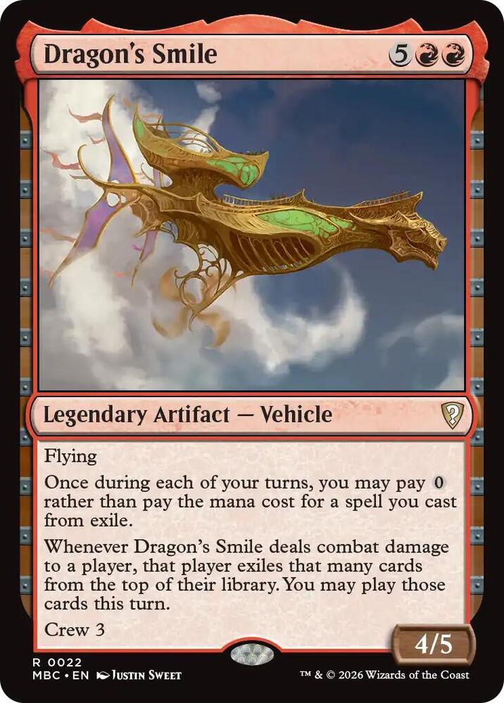 Dragon's Smile, Mystery Booster Commander Edition 22