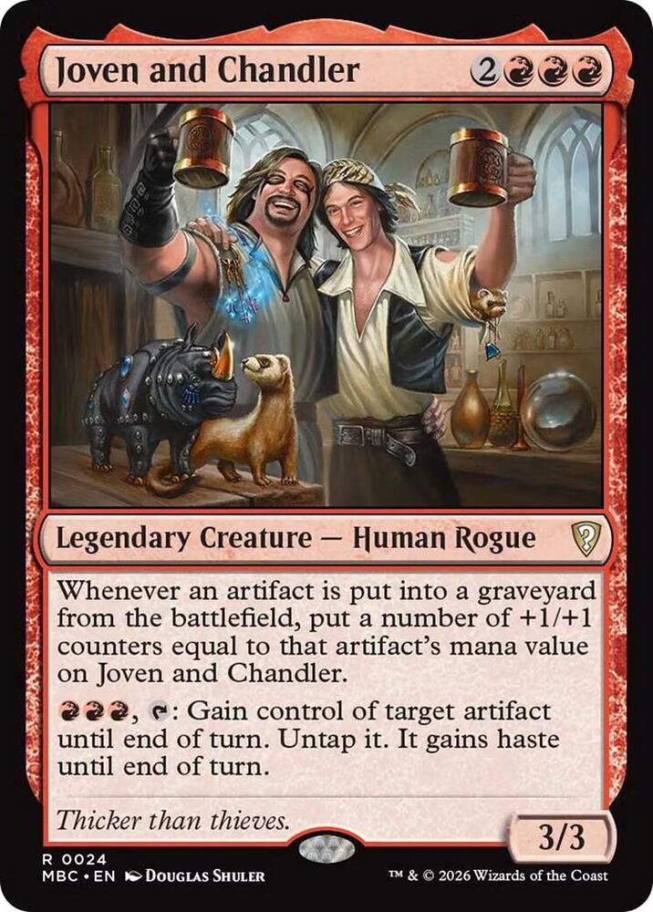 Joven and Chandler, Mystery Booster Commander Edition 24