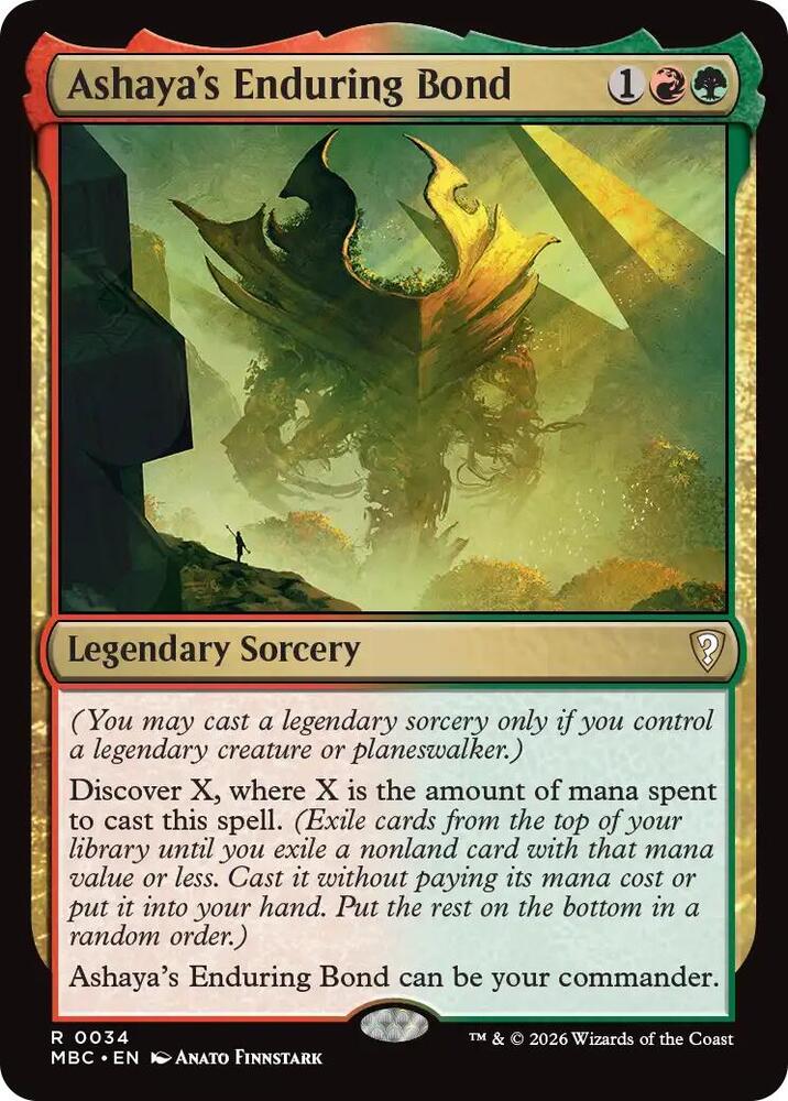 Ashaya's Enduring Bond, Mystery Booster Commander Edition 34