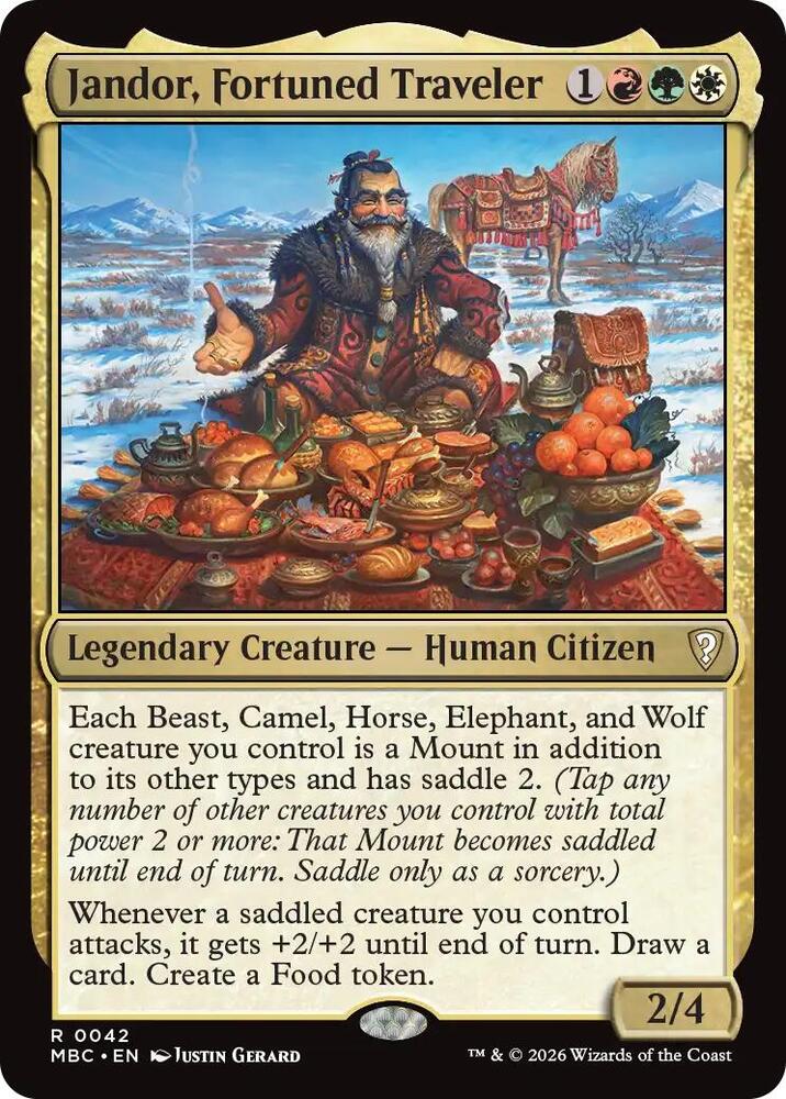 Jandor, Fortuned Traveler, Mystery Booster Commander Edition 42