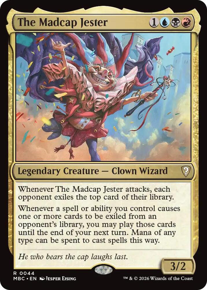 The Madcap Jester, Mystery Booster Commander Edition 44