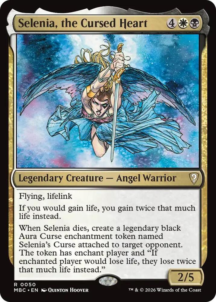 Selenia, the Cursed Heart, Mystery Booster Commander Edition 50