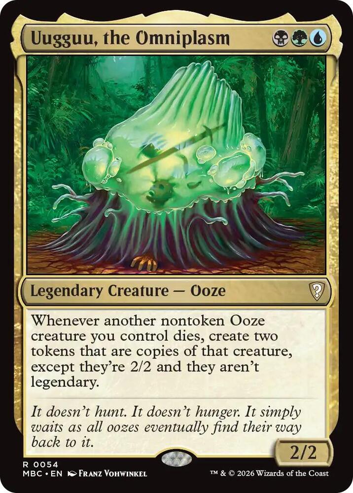 Uugguu, the Omniplasm, Mystery Booster Commander Edition 54