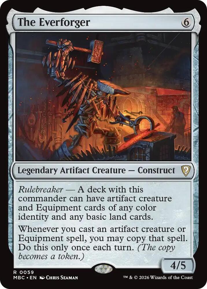 The Everforger, Mystery Booster Commander Edition 59