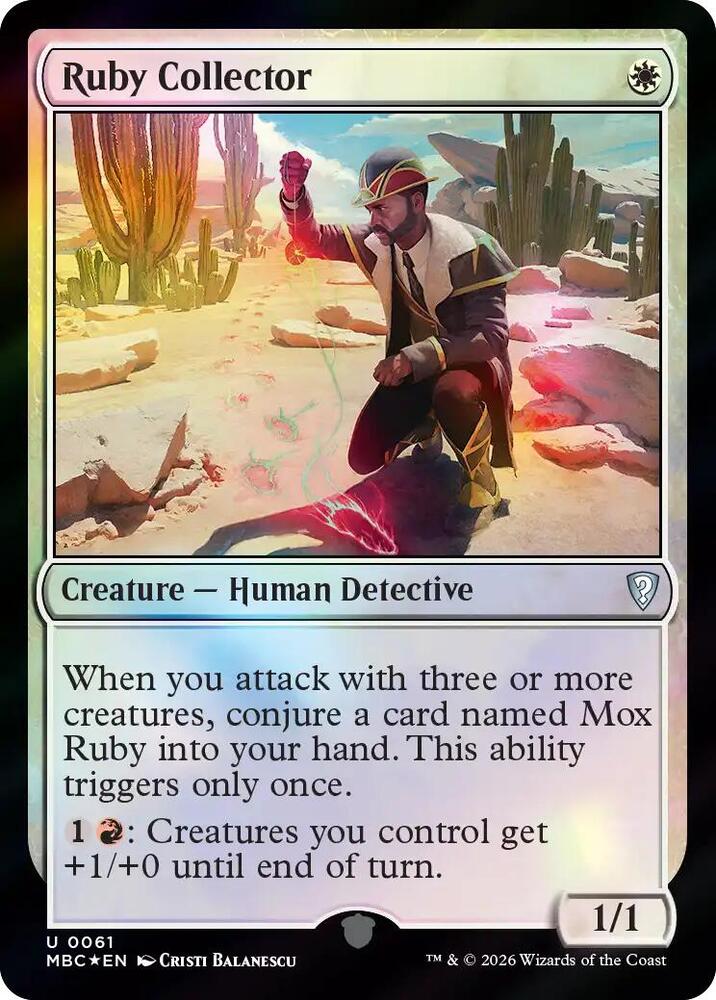 Ruby Collector, Mystery Booster Commander Edition 61