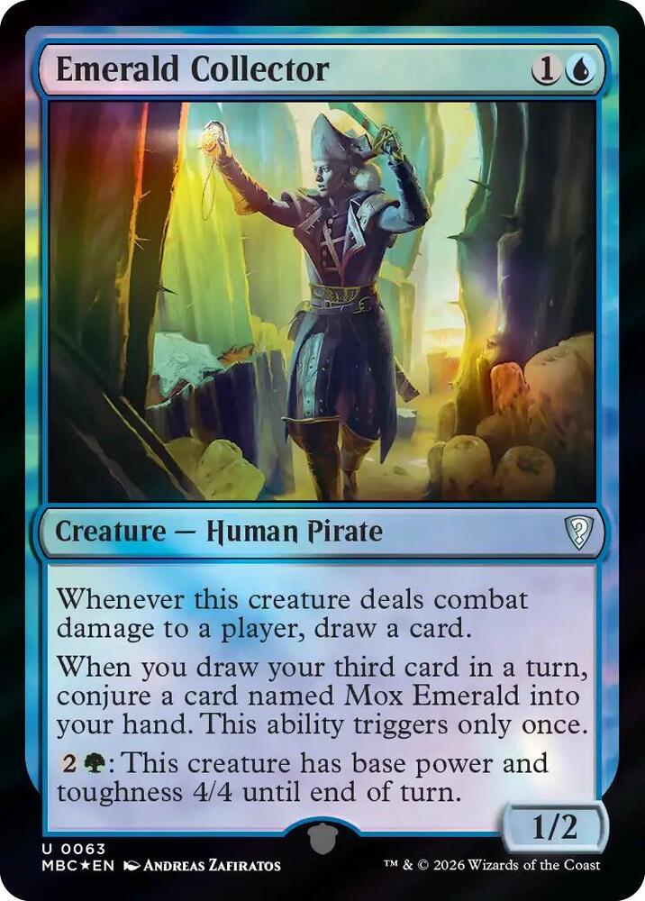 Emerald Collector, Mystery Booster Commander Edition 63
