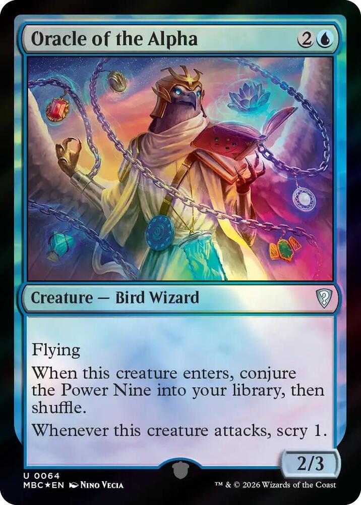 Oracle of the Alpha, Mystery Booster Commander Edition 64