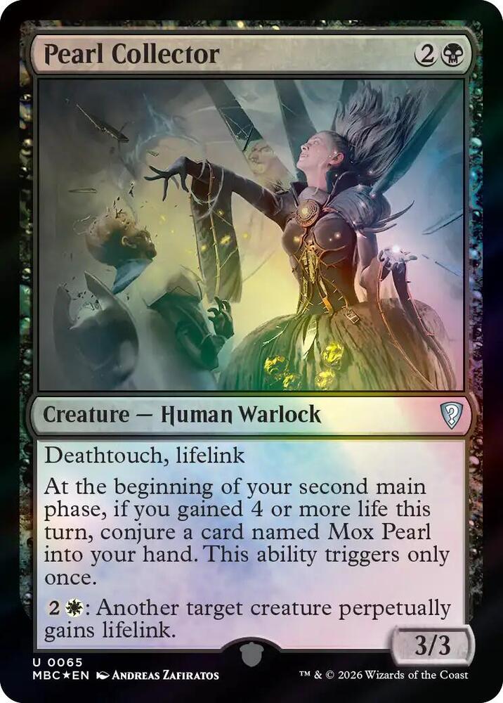 Pearl Collector, Mystery Booster Commander Edition 65