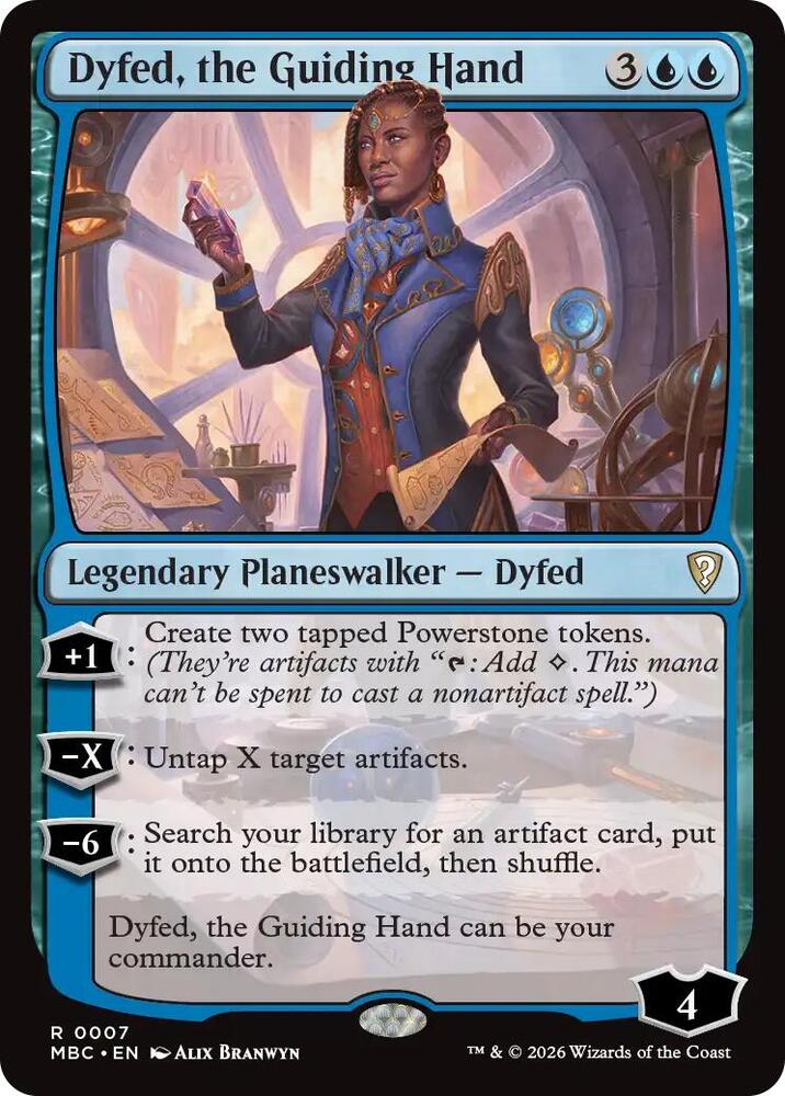 Dyfed, the Guiding Hand, Mystery Booster Commander Edition 7