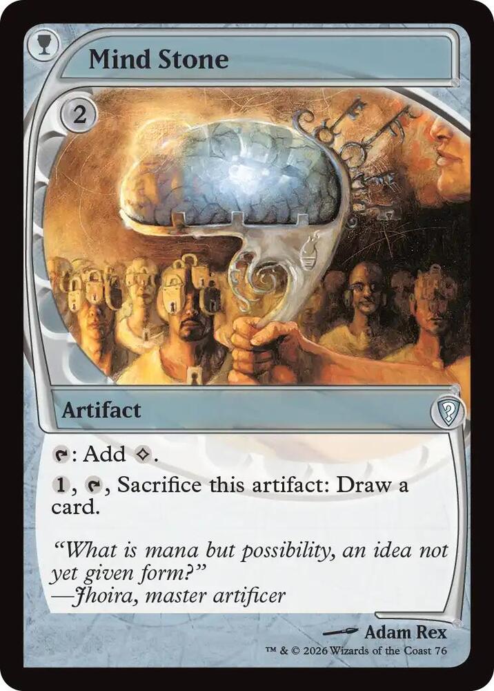 Mind Stone (Future Sight), Mystery Booster Commander Edition 76