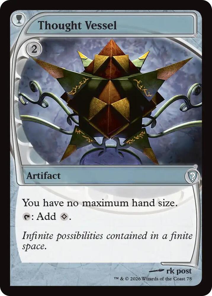 Thought Vessel (Future Sight), Mystery Booster Commander Edition 78