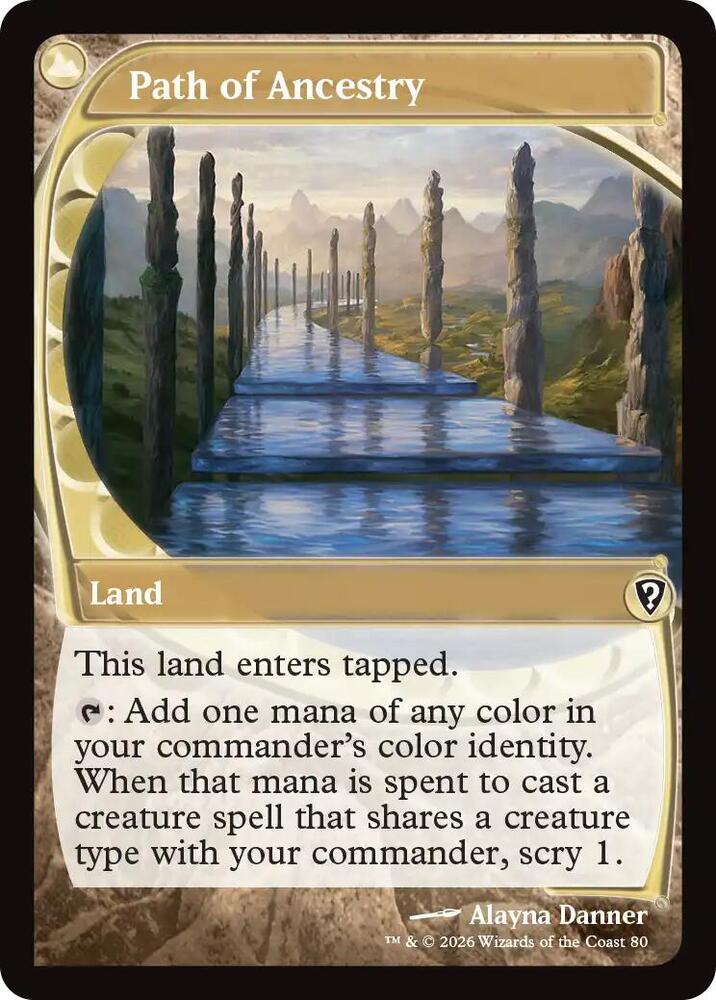Path of Ancestry (Future Sight), Mystery Booster Commander Edition 80