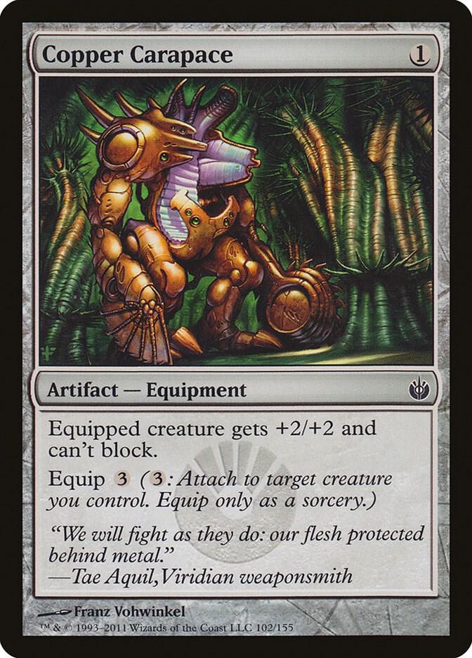 Copper Carapace, Mirrodin Besieged 102