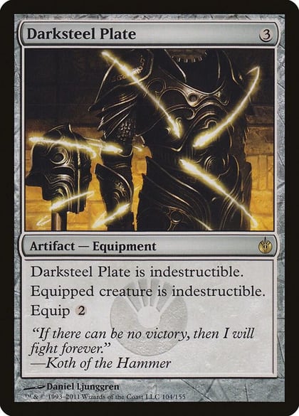 Darksteel Plate, Mirrodin Besieged 104