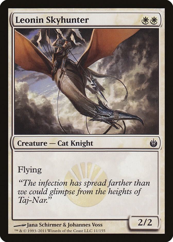 Leonin Skyhunter, Mirrodin Besieged 11