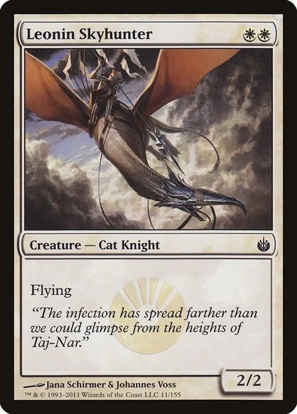 Leonin Skyhunter, Mirrodin Besieged 11