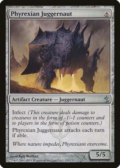 Phyrexian Juggernaut, Mirrodin Besieged 121
