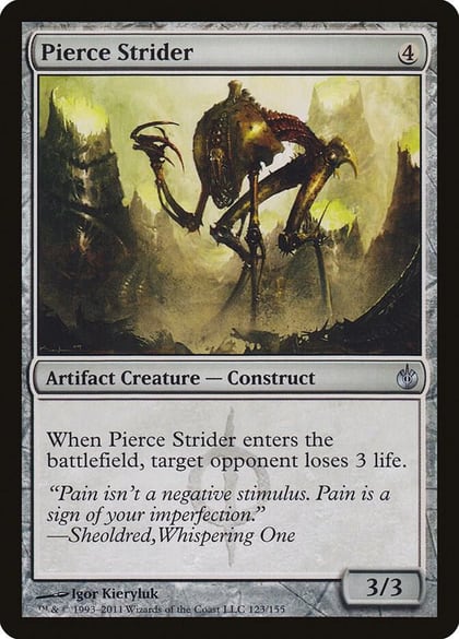 Pierce Strider, Mirrodin Besieged 123