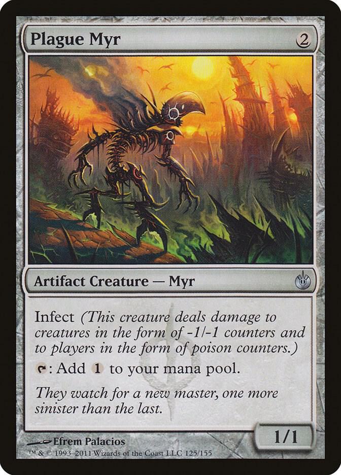Plague Myr, Mirrodin Besieged 125