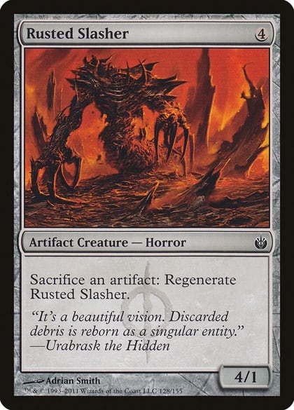 Rusted Slasher, Mirrodin Besieged 128