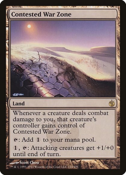 Contested War Zone, Mirrodin Besieged 144