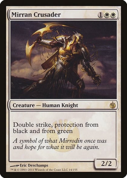 Mirran Crusader, Mirrodin Besieged 14