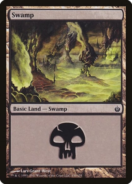 Swamp (150), Mirrodin Besieged 150