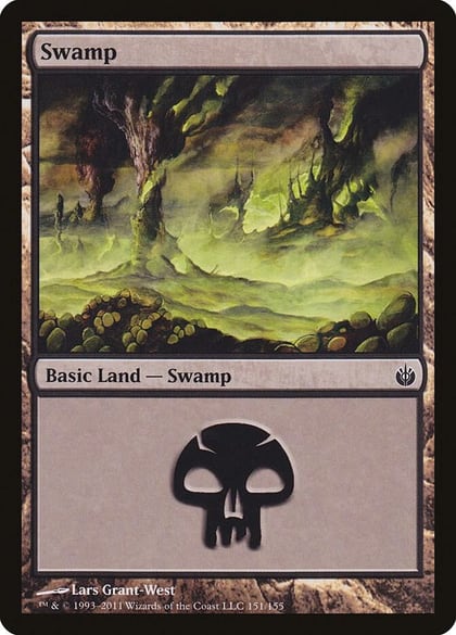 Swamp (151), Mirrodin Besieged 151