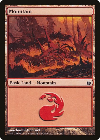 Mountain (152), Mirrodin Besieged 152
